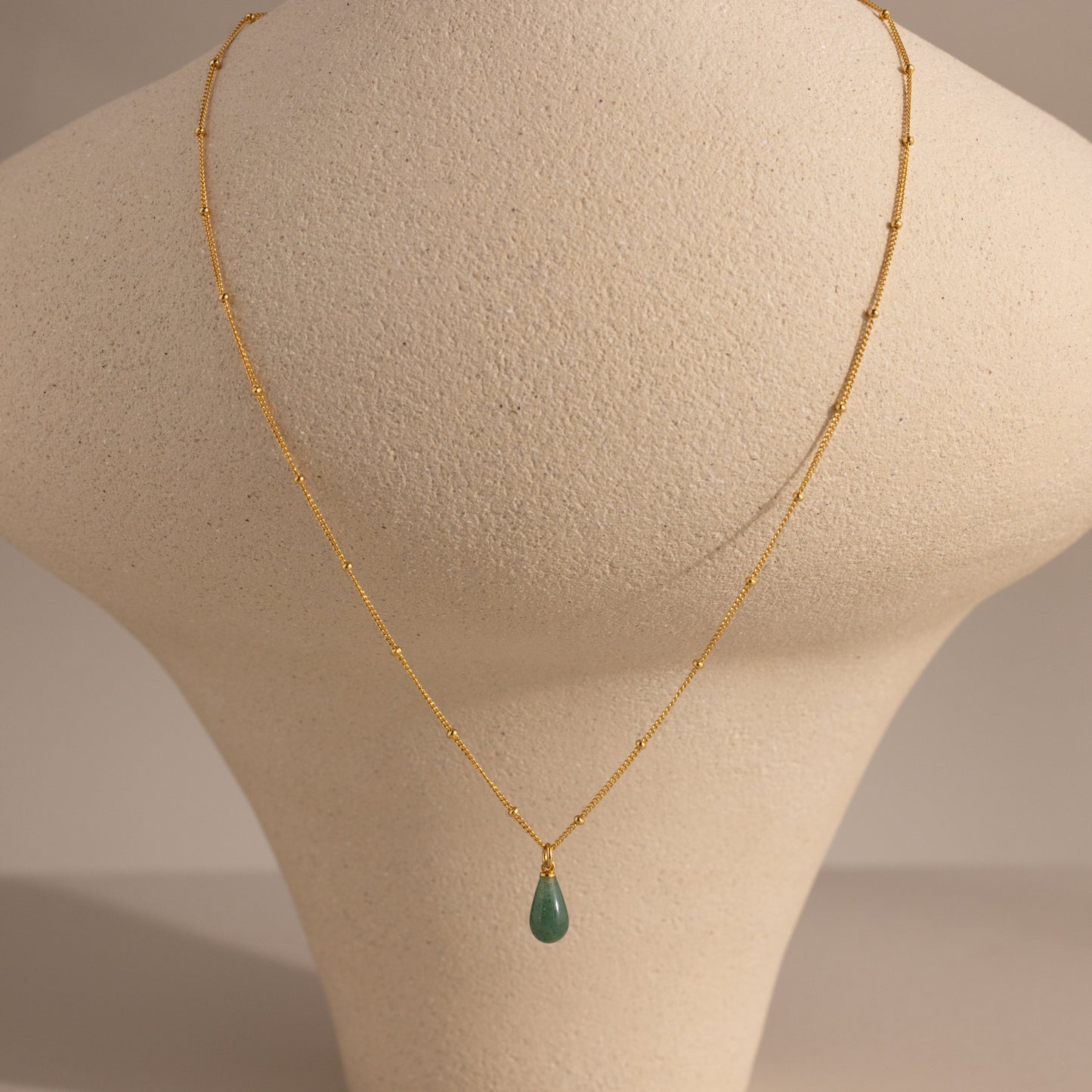 Jade Drop Necklace