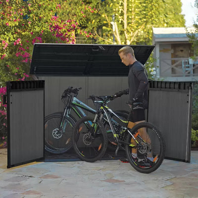 Keter Cortina Mega Store 6ft 3" x 3ft 7" (1.9 x 1.1m) Horizontal 2,020 Litre Storage Shed
