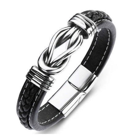 Grandson's Eternal Guardian Faith Bracelet