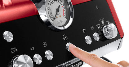 De Longhi EC9335R La Specialista Espresso Machine with Dual Heating System Red