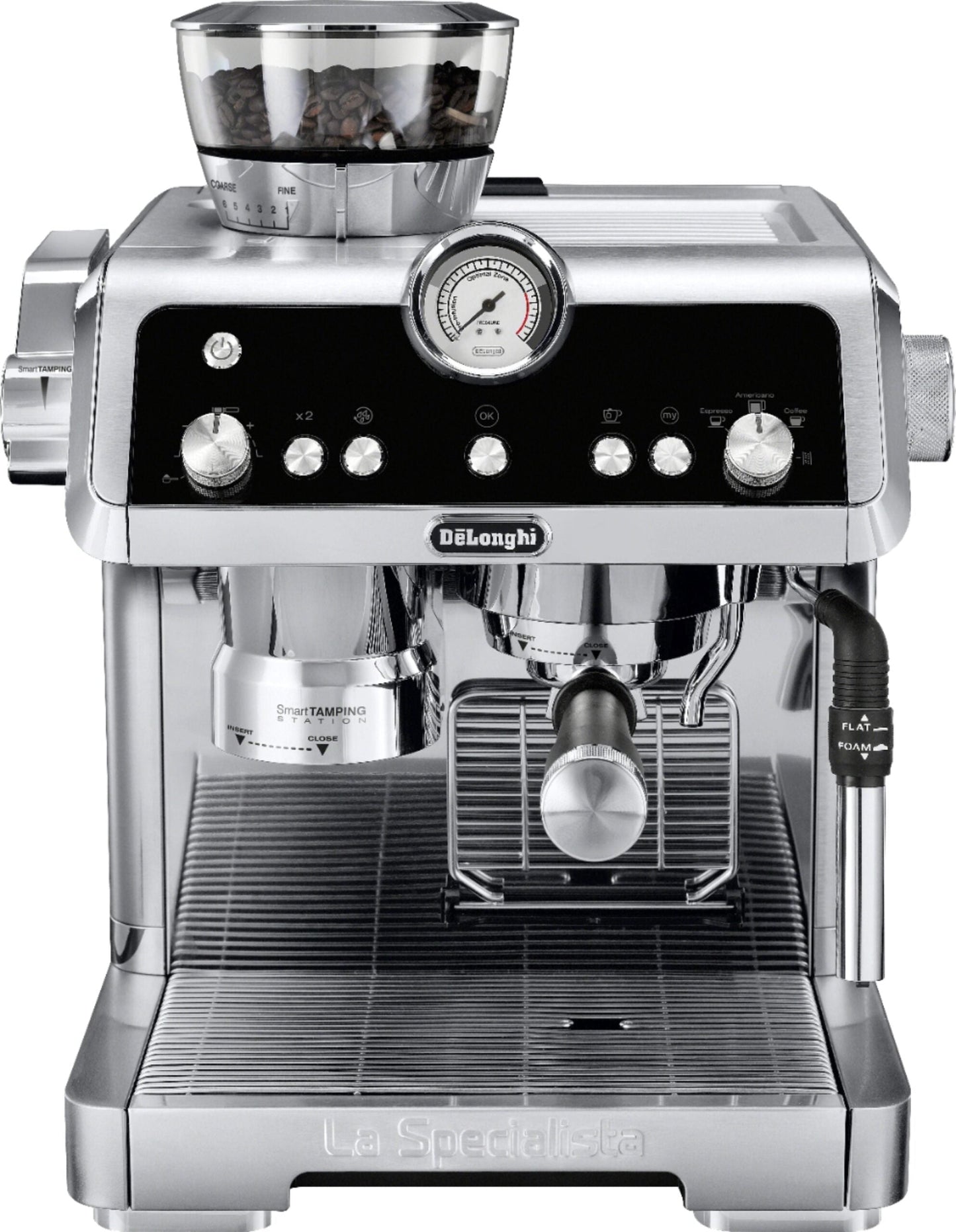 DeLonghi EC9335M La Specialista Espresso Machine With Sensor Grinder.