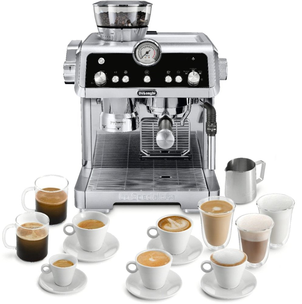 DeLonghi EC9335M La Specialista Espresso Machine With Sensor Grinder.