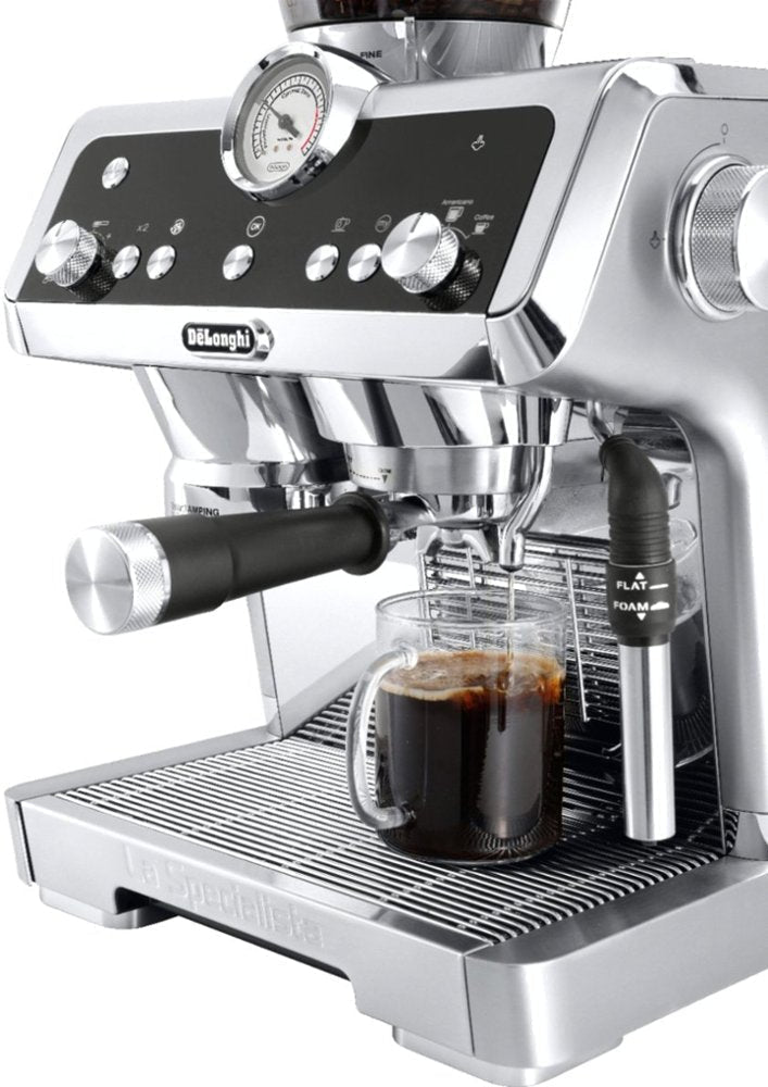 DeLonghi EC9335M La Specialista Espresso Machine With Sensor Grinder.