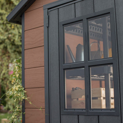 Keter Newton 7ft 6" x 7ft 4" (2.3 x 2.2m) Shed