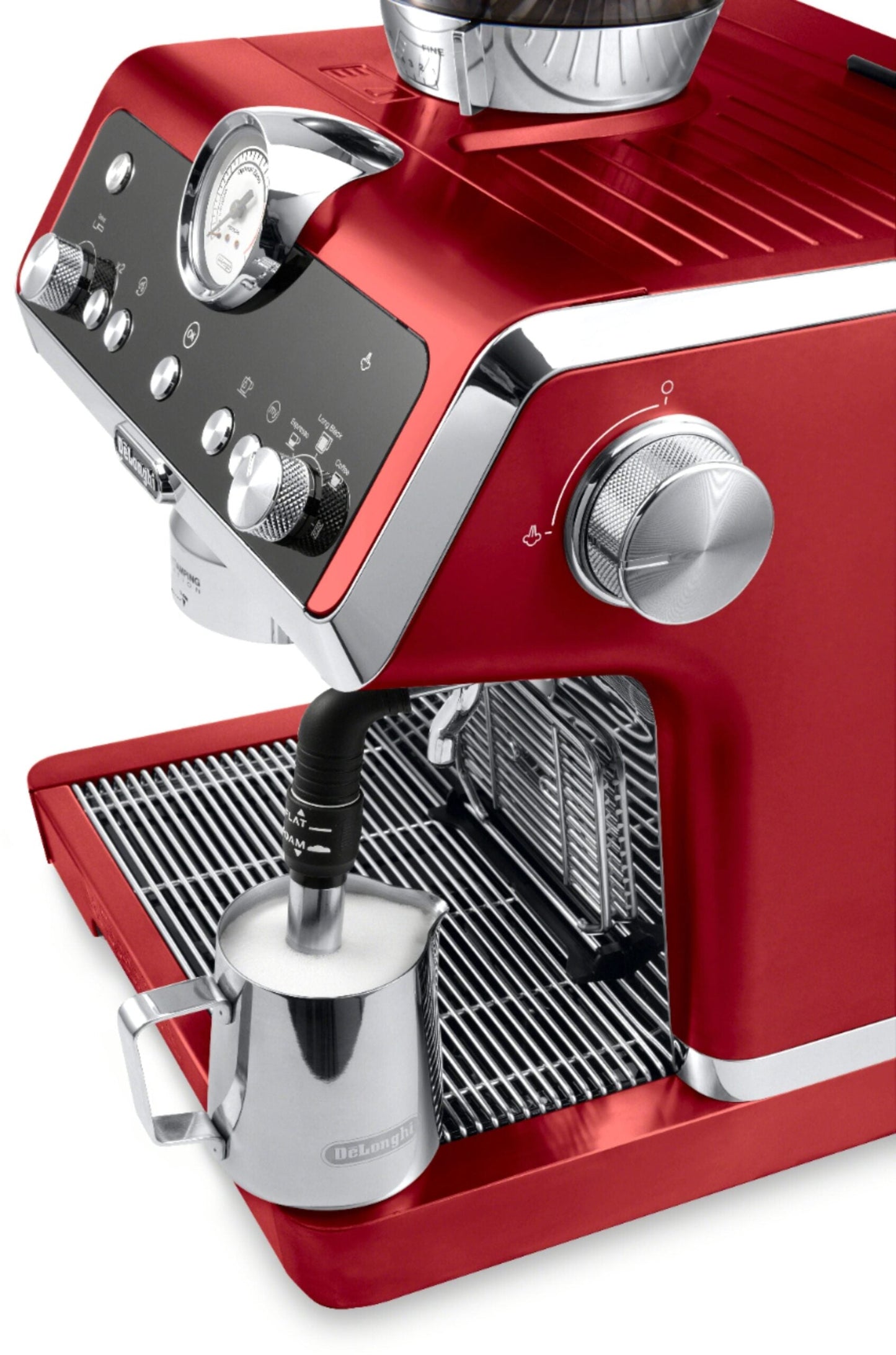 De Longhi EC9335R La Specialista Espresso Machine with Dual Heating System Red