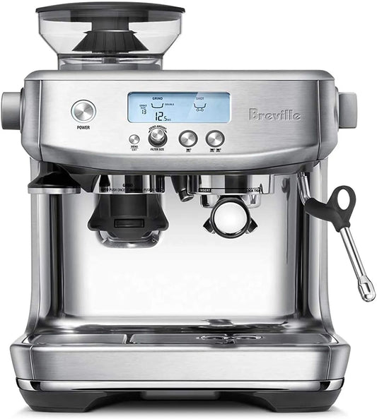 Glassnic Breville BES878BSS Barista Pro Espresso Machine, Brushed Stainless Steel