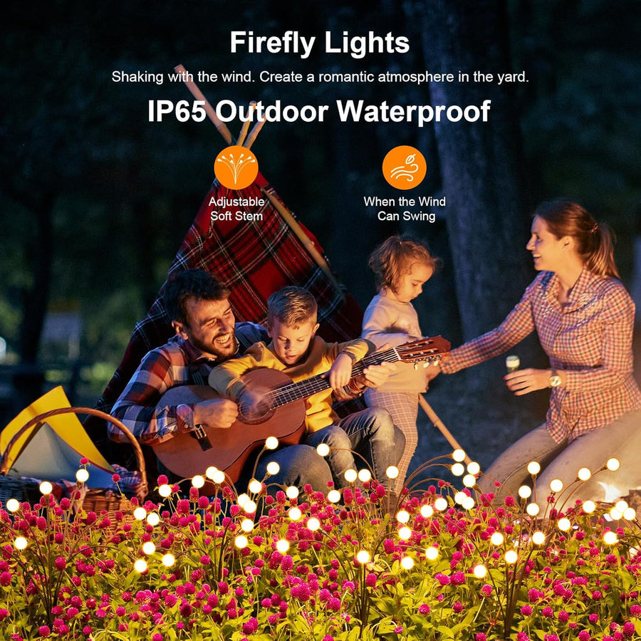 Solar Firefly Garden Lights