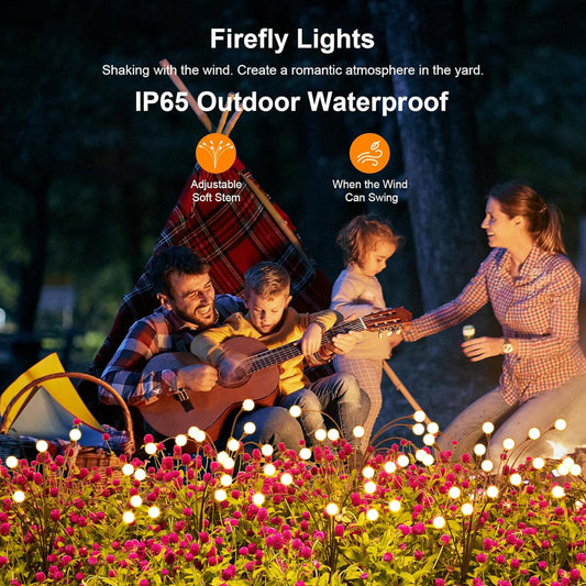 Solar Firefly Garden Lights