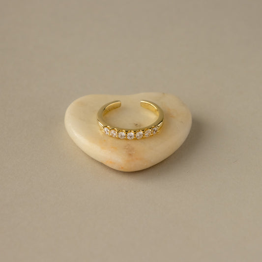 Open Round Diamond Ring