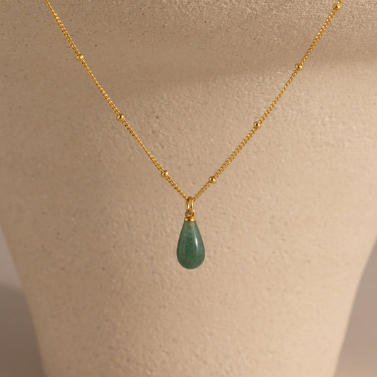Jade Drop Necklace