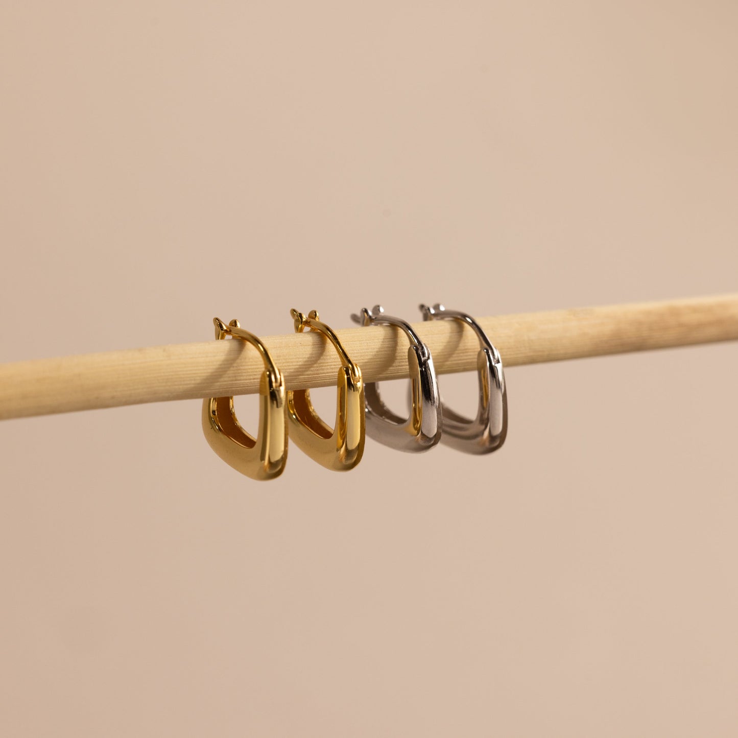 Bold Geometric Hoops