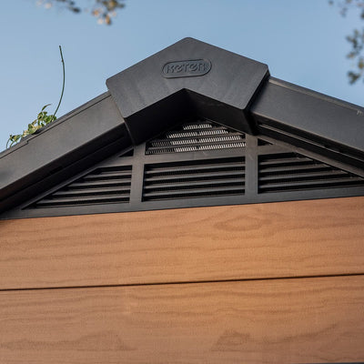 Keter Newton 7ft 6" x 11ft (2.3 x 3.5m) Shed
